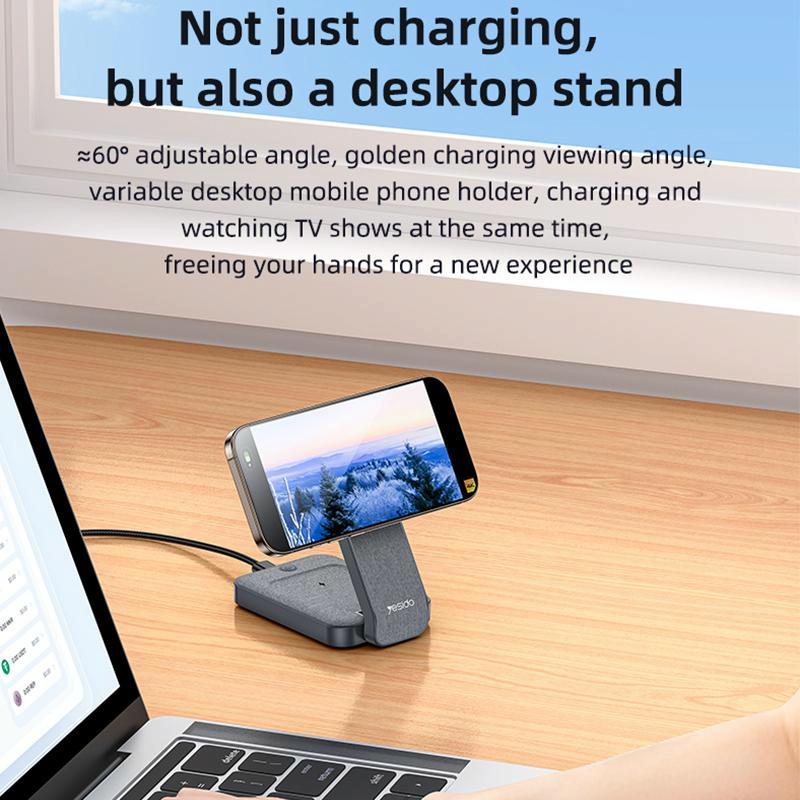 4 In 1 Magnetic Wireless Charging Stand With Night Light Tristar Online