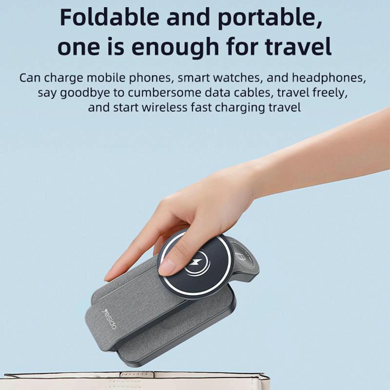 4 In 1 Magnetic Wireless Charging Stand With Night Light Tristar Online