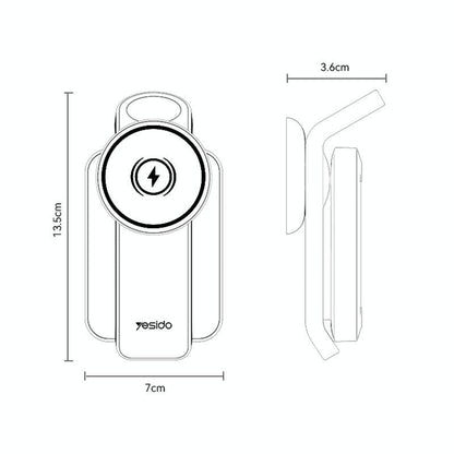 4 In 1 Magnetic Wireless Charging Stand With Night Light Tristar Online