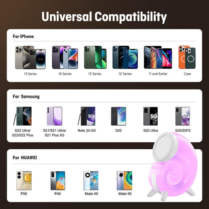 Rgb Touch Night Light Magsafe Wireless Charger Tristar Online