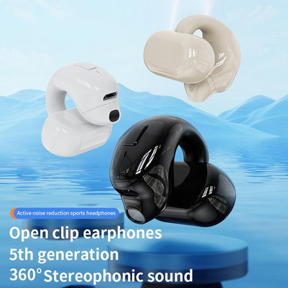 Wireless Clip-on Bluetooth Earphone for Sports and Gaming - Black Tristar Online