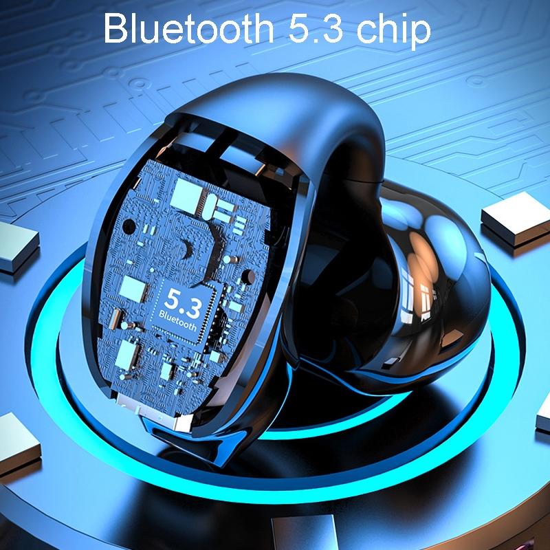 Wireless Clip-on Bluetooth Earphone for Sports and Gaming - Black Tristar Online