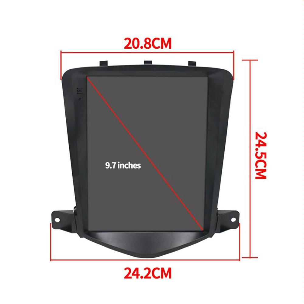 9.7 Inch Navigation System For Chevy Cruze - Standard + 4 Camera - 1 + 16G Standard + 4 Light Camera Tristar Online