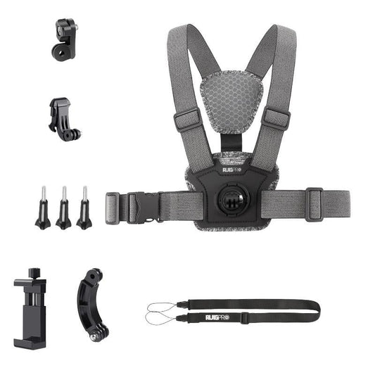 Adjustable Chest Strap with Mount and Screw - 7 In 1 Phone Clamp Tristar Online