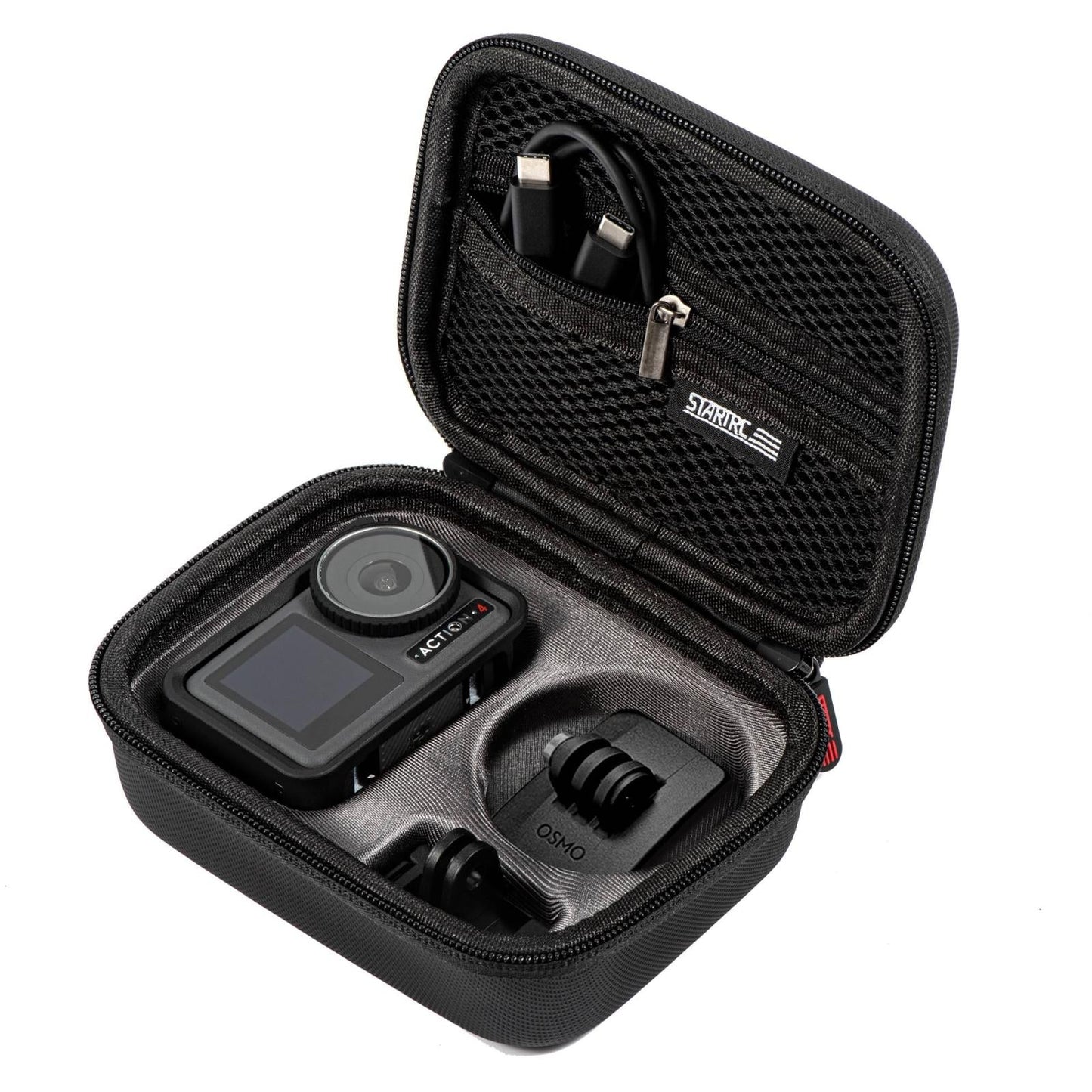 Full Kit Portable Storage Box for Dji Action - Pu Material - Full Kit Tristar Online