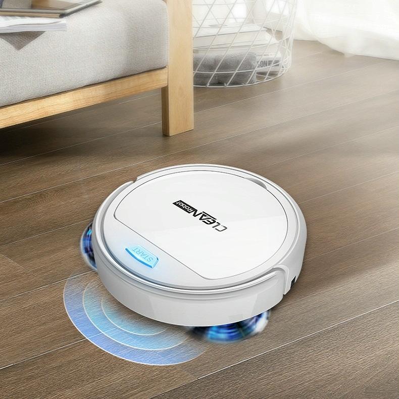 Smart Household Sweeping Robot - Automatic - White Tristar Online