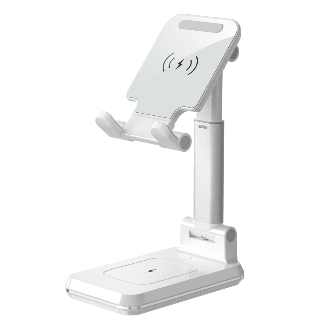 Portable 2 In 1 Wireless Charging Stand Double Charge - Black Tristar Online