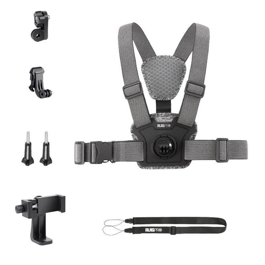 Adjustable Chest Strap with Mount and Screw - 6 In 1 360 Phone Clamp Tristar Online