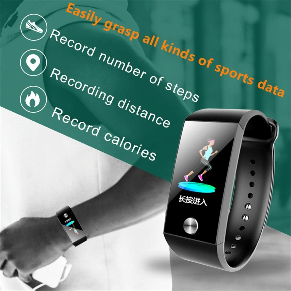 Waterproof Bluetooth Smartwatch With Tft Screen - Black Tristar Online