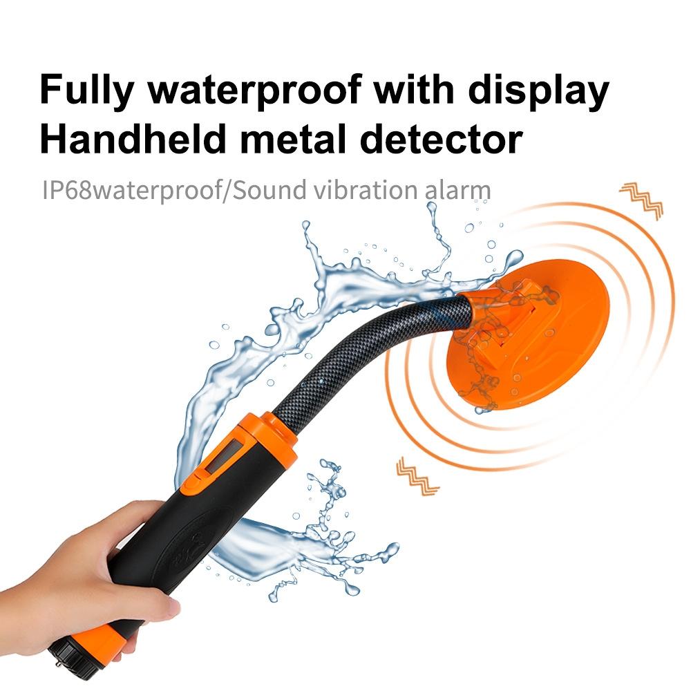Handheld Metal Detector with Positioning Rod for Treasure Hunting - Green Tristar Online