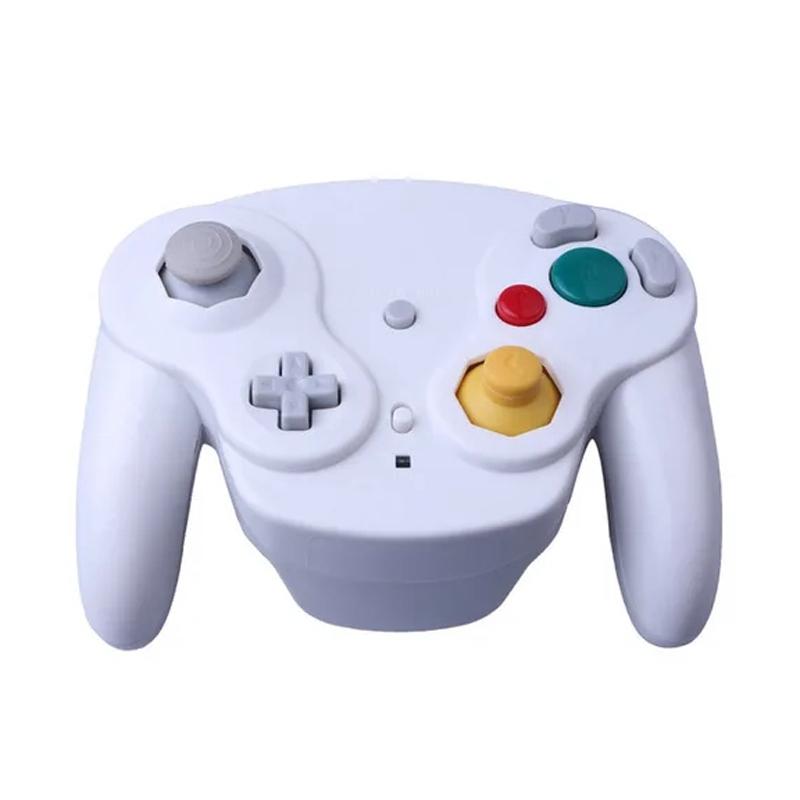 Wireless Gamepad for Wii and Ngc - 2.4g Compatible - White Tristar Online