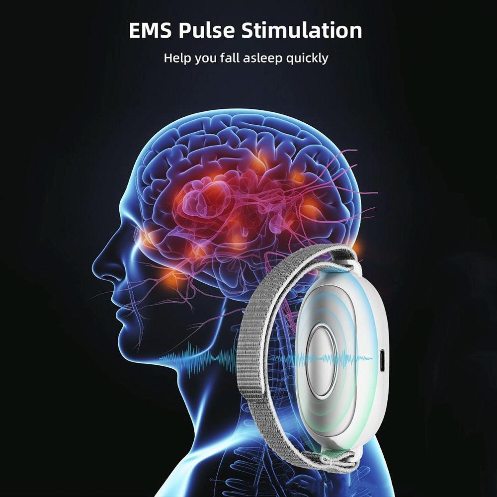 Smart Handheld Sleep Meter Ems Pulse Sleep Aid - Green Tristar Online