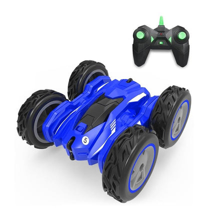 High-speed Double-sided Rc Car for Stunts and Off-road Tumbling - Blue Tristar Online