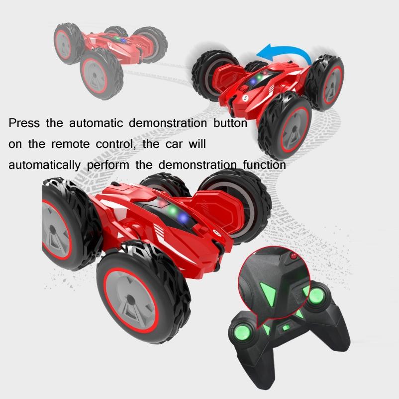 High-speed Double-sided Rc Car for Stunts and Off-road Tumbling - Blue Tristar Online