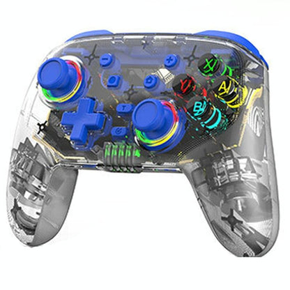 Wireless Dual Vibration Gamepad for Ps3 / Ps4 with Rgb Lights - Blue Tristar Online