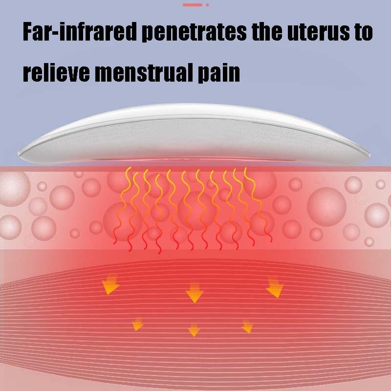 Vibrating Infrared Heat Massage Belt - White Tristar Online