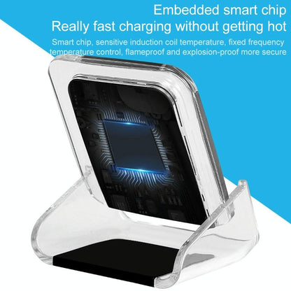 10W 3 In 1 Vertical Wireless Charger - White Tristar Online