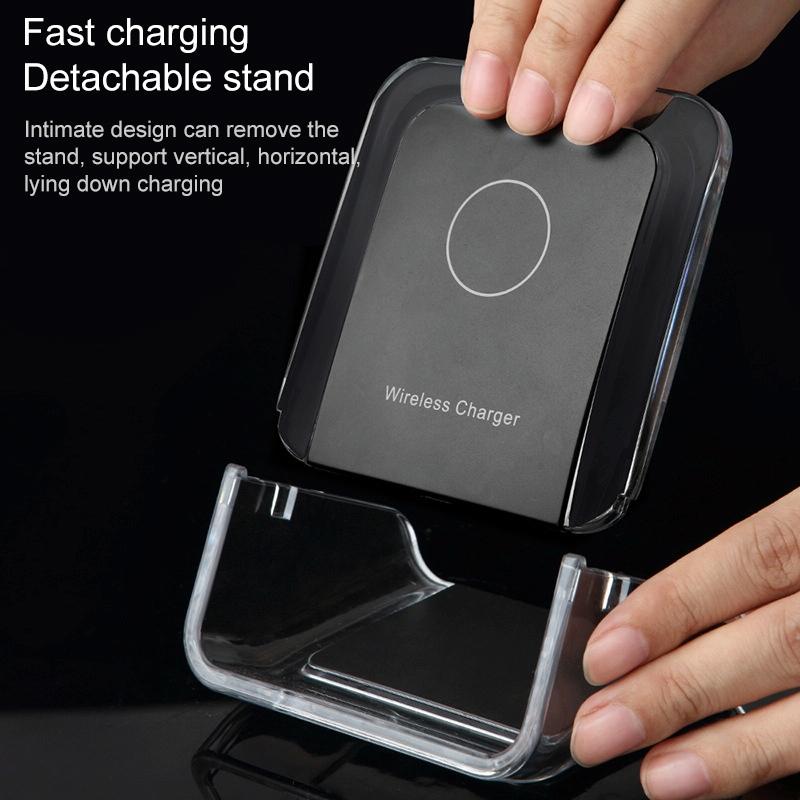 10W 3 In 1 Vertical Wireless Charger - White Tristar Online
