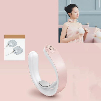 Intelligent Shoulder & Neck Massager Pgg Cervical Spine Physiotherapy With Heat & Multi-Function Design - Pink Tristar Online