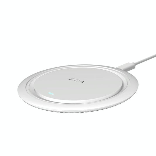 15W Desktop Wireless Charging Pad - White Tristar Online