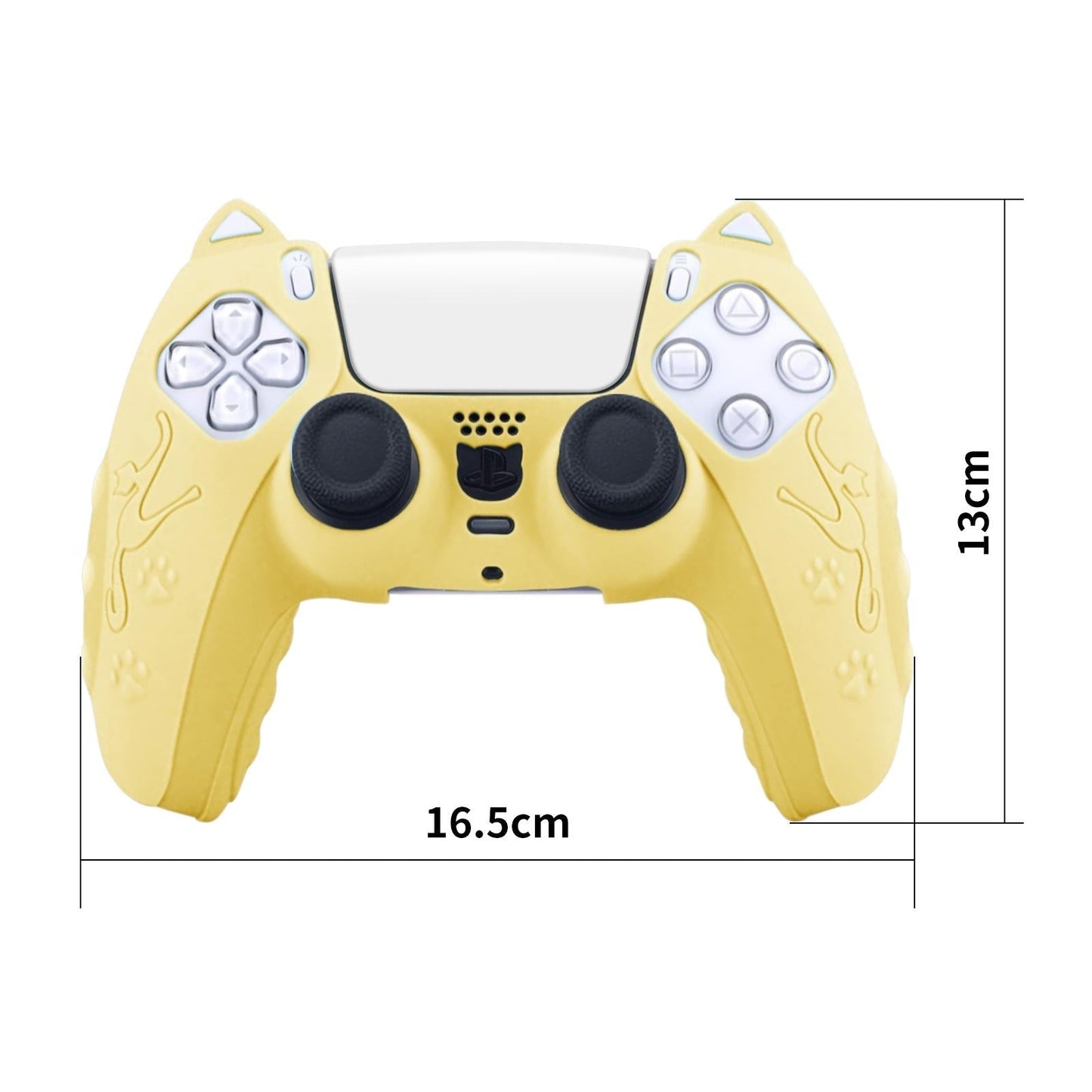 Silicone Cat Ear Gamepad Cover for Sony Ps5 - Blue Tristar Online