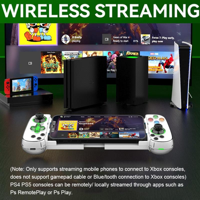 Versatile Retractable Gamepad for Pc / Android / Ios / Win / Mac / Switch - White Tristar Online