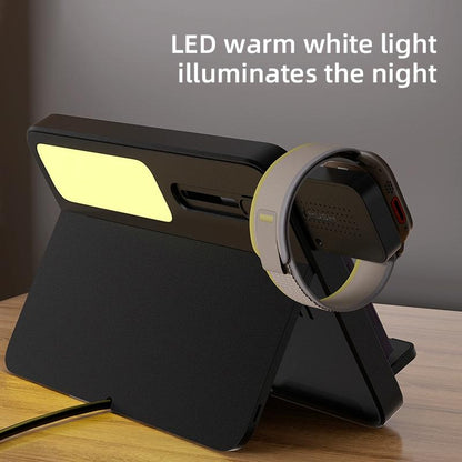 15W Magnetic Wireless Charger With Night Light - White Tristar Online