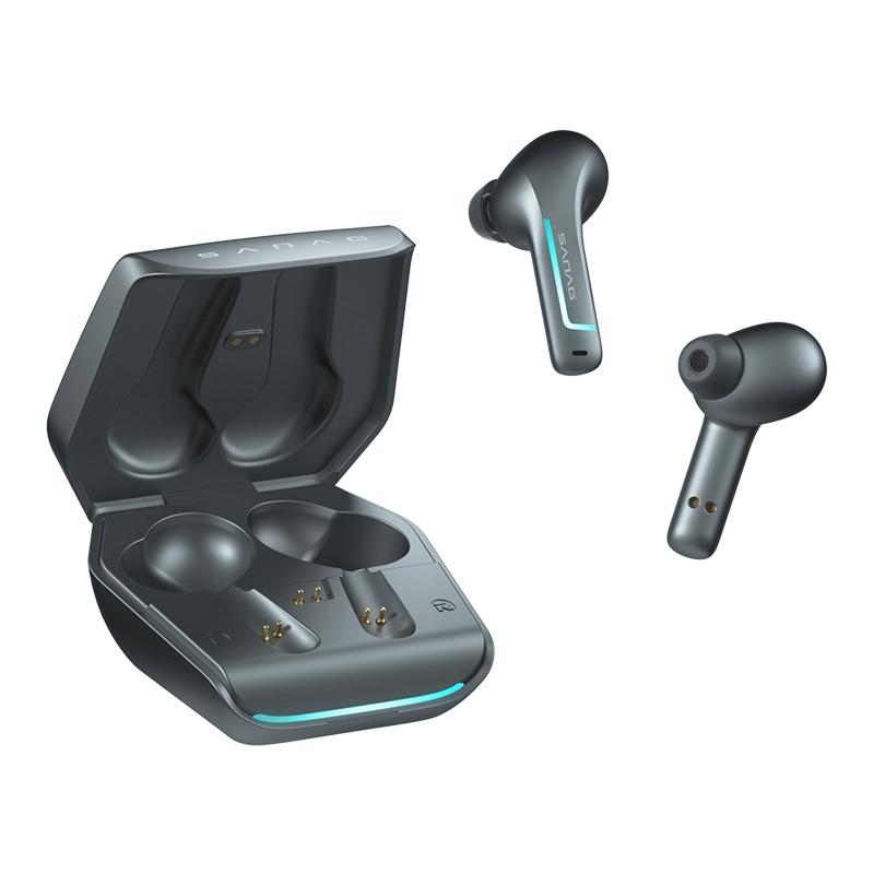 Wireless Bluetooth Game Earphones with Noise Reduction - H2s Pro - Grey Tristar Online