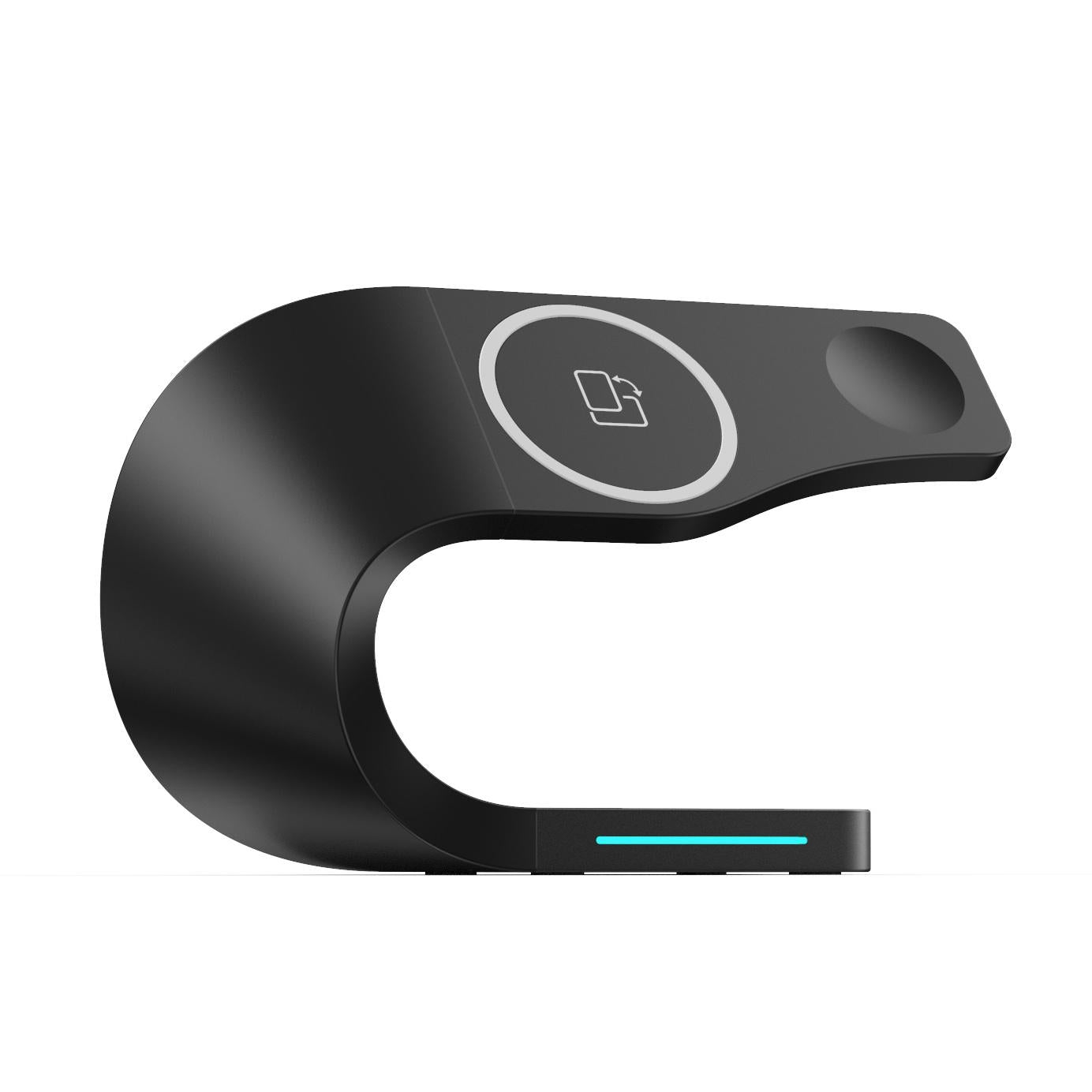 4 In 1 Magnetic Wireless Charger For Iphone Iwatches Airpods - White Tristar Online