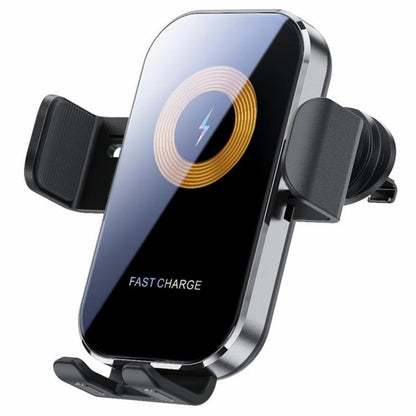 Touch-sensing Car Vent Wireless Charger Holder - X12 - Silver Tristar Online