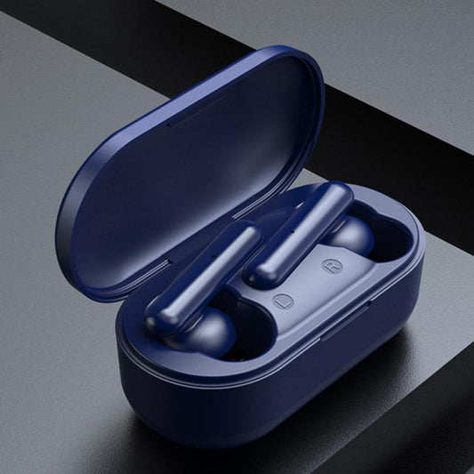 Mini Touch Control Tws Wireless Earphones with Mic & Charger Box - Blue Tristar Online