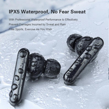 Mini Touch Control Tws Wireless Earphones with Mic & Charger Box - Blue Tristar Online