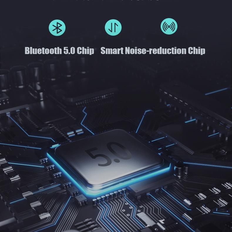 Mini Touch Control Tws Wireless Earphones with Mic & Charger Box - Blue Tristar Online