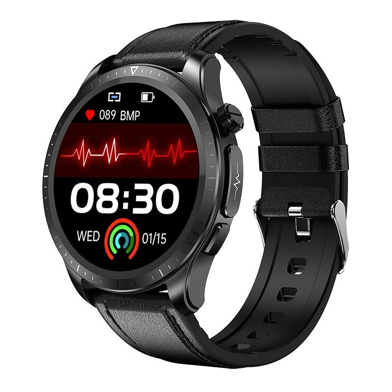 Smart Watch With Heart / Blood Monitoring - Brown Tristar Online