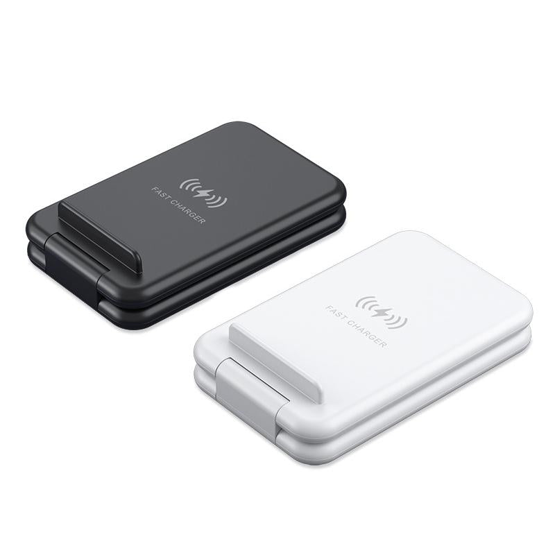 15W 3 In 1 Foldable Wireless Charger For Iphones Iwatchs Airpods - White Tristar Online