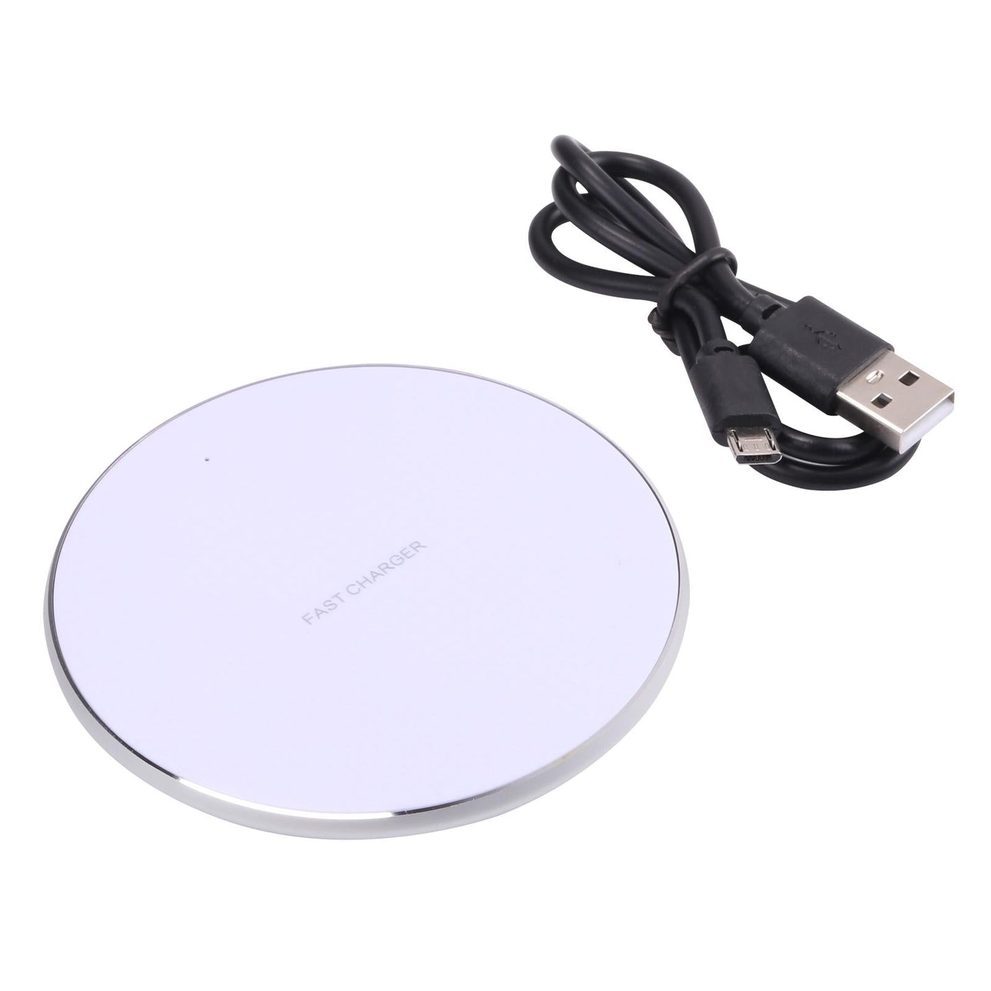 15W Plaid Desktop Wireless Charger - White Tristar Online