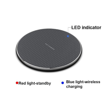 15W Plaid Desktop Wireless Charger - White Tristar Online