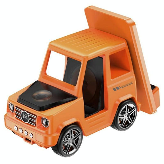 6 In 1 Car Shape Speaker With Clock & Wireless Charger - Orange Tristar Online