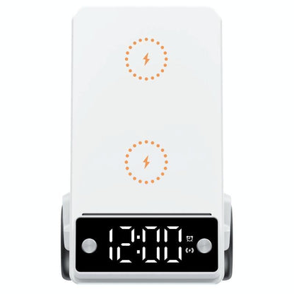 6 In 1 Car Shape Speaker With Clock & Wireless Charger - Orange Tristar Online