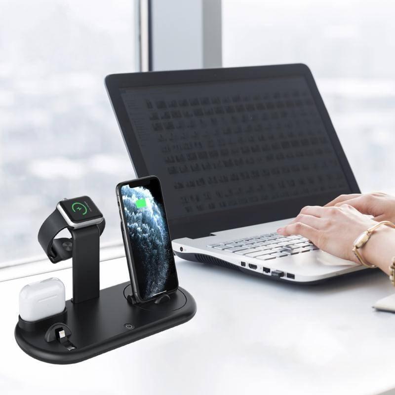 3 In 1 Wireless Charger For Phone Watch And Airpods Tristar Online