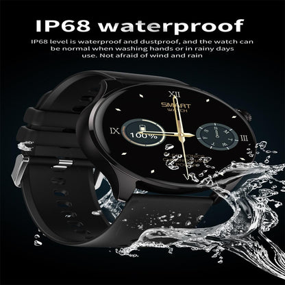 Smart Watch With Heart Rate And Blood Pressure Monitoring - Colour Screen - Silver Tristar Online