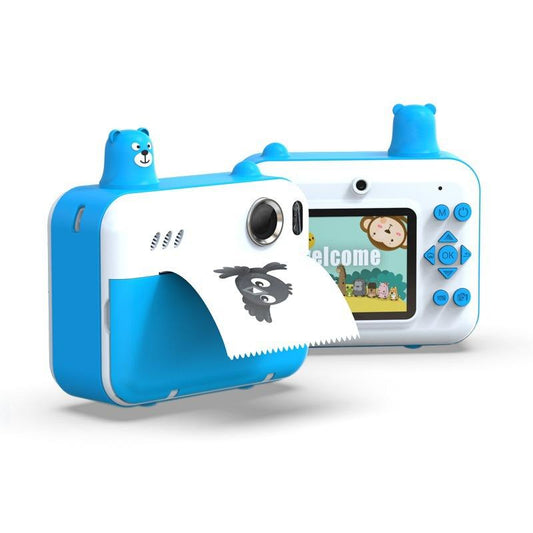 1080p Children's Camera with 2.36 Hd Led Display and Thermal Printing - Instant Capture - Sky Blue Tristar Online