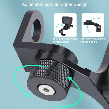 Universal Alloy Handlebar Phone Mount for Sport Cameras - Black Tristar Online
