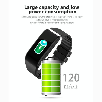 Smartwatch With Call Reminder And Health Monitoring - Waterproof - Black Tristar Online