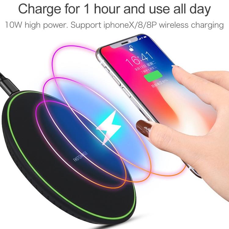 10W Fast Wireless Charger For Android & Iphone Tristar Online
