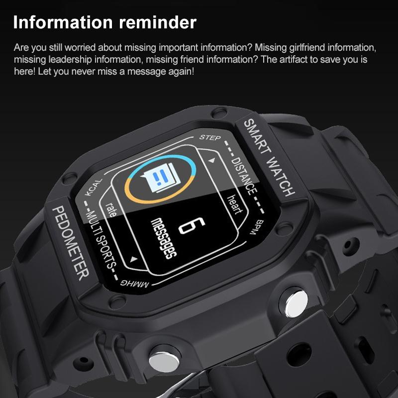 Health Monitor Smart Watch With Heart Rate And Blood Pressure Tristar Online