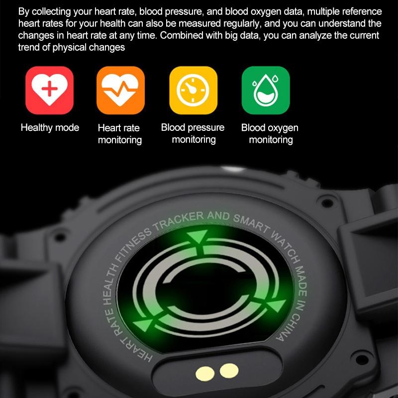 Health Monitor Smart Watch With Heart Rate And Blood Pressure Tristar Online