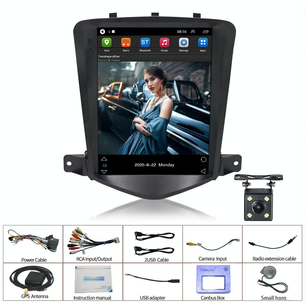 9.7 Inch Navigation System For Chevy Cruze - Standard + 4 Camera - 2 + 32G Standard + 4 Light Camera Tristar Online