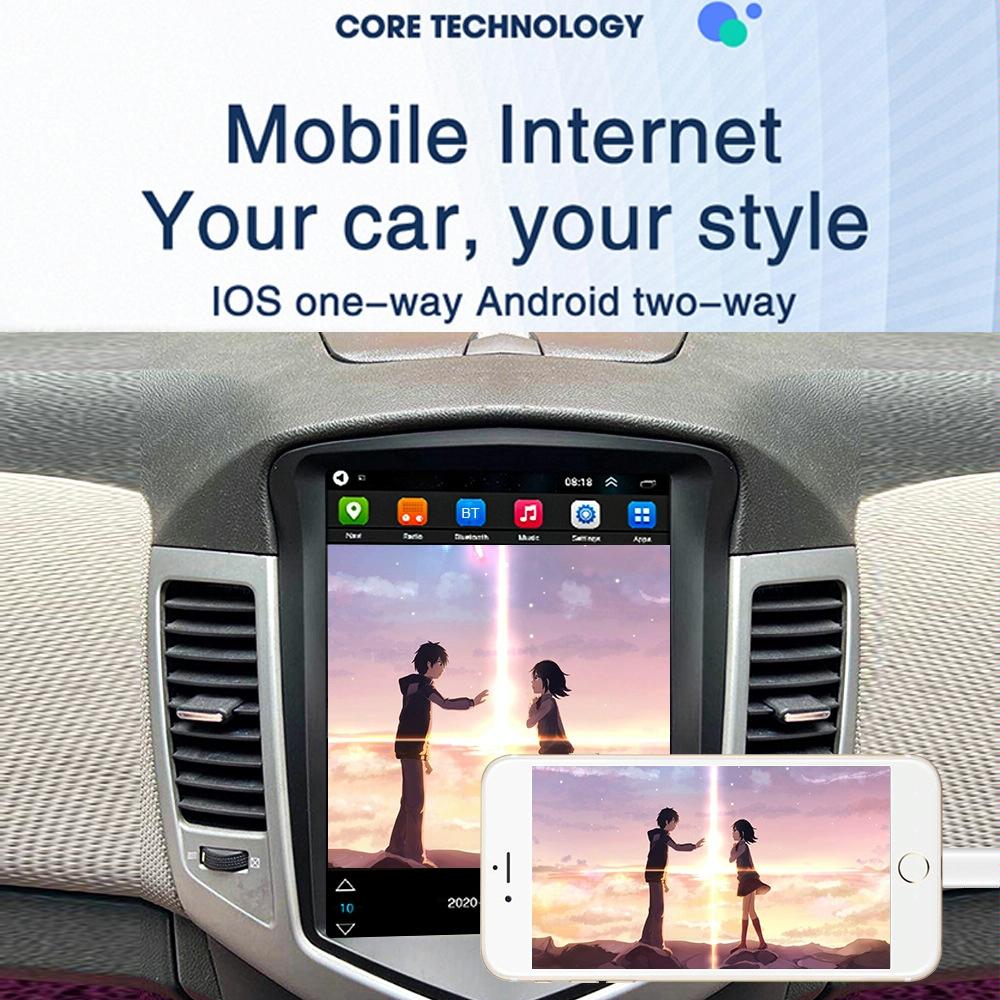 9.7 Inch Navigation System For Chevy Cruze - Standard + 4 Camera - 2 + 32G Standard + 4 Light Camera Tristar Online