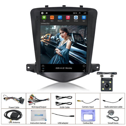 9.7 Inch Navigation System For Chevy Cruze - Standard + 4 Camera - 2 + 32G Standard + 4 Light Camera Tristar Online